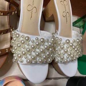 Jessica Simpson Pearl Paltforms